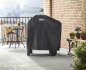 Preview: Weber Abdeckhaube Premium für Pulse 1000 / 2000 mit Rollwagen