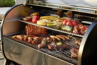 Weber SmokeFire EPX6 Holzpelletgrill, STEALTH Edition
