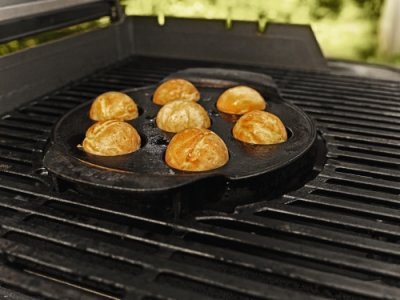 Profiteroles mit Vanillecreme