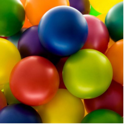 Luftballon Uni-Pastell, 50 Stück