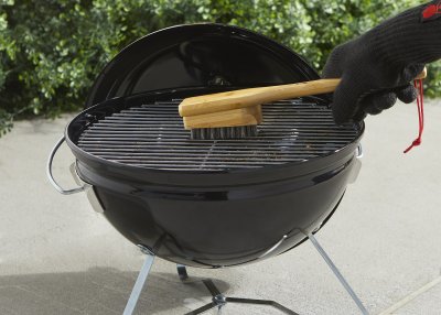 Weber Grillbürste mit Bambusholzgriff, 45 cm