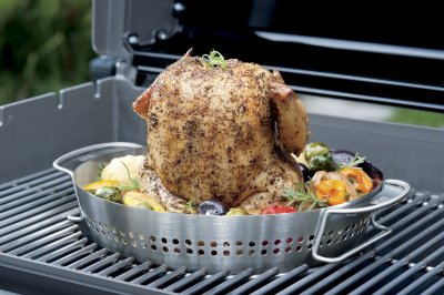 Weber Gourmet BBQ System - Geflügelhalter Einsatz