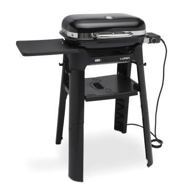 Weber Elektrogrill Lumin Compact mit Stand Black