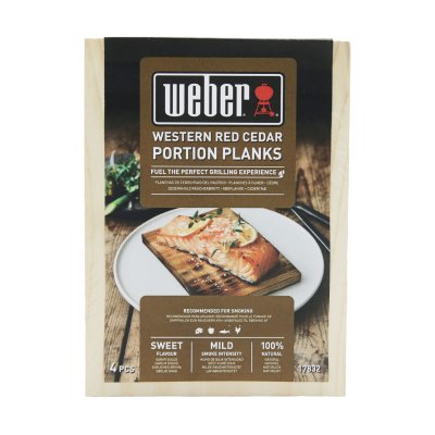 Weber Räucherbretter aus Zedernholz - Serviergröße, 4 St.