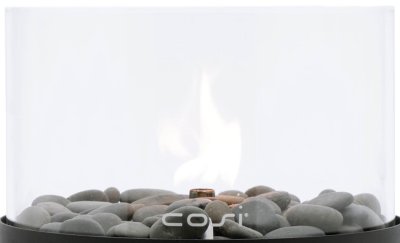 Ersatzglas Cosi Fires - Cosiscoop Original Gaslaterne schwarz XL
