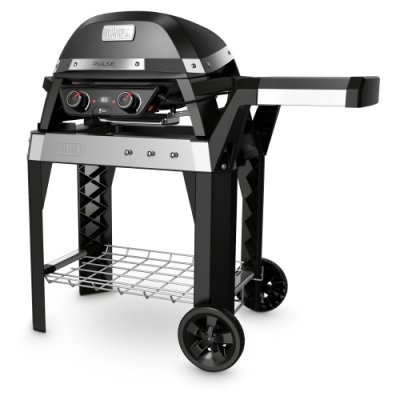 Weber Elektrogrill Pulse 2000 mit Rollwagen