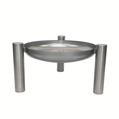Rex Garden - edle Design Feuerschale aus Edelstahl | rostfrei