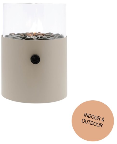 Cosi Fires - Cosiscoop Original Gaslaterne taupe XL