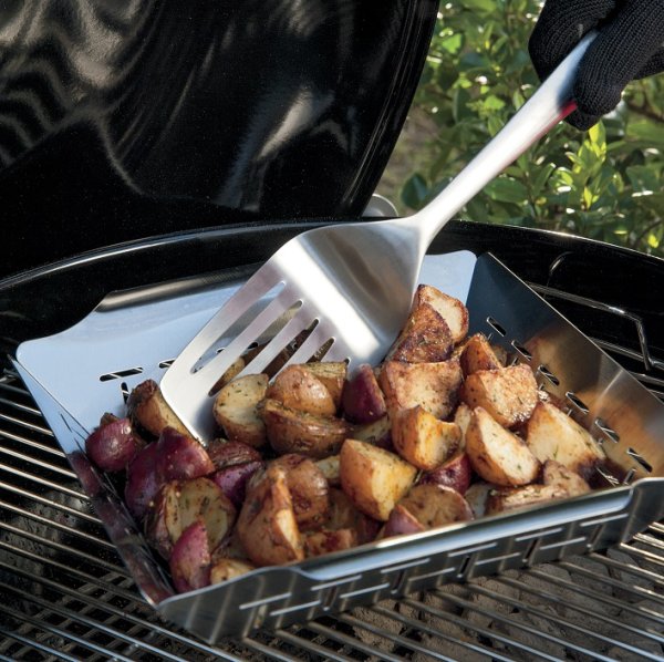 Weber Deluxe Gemüsekorb, groß