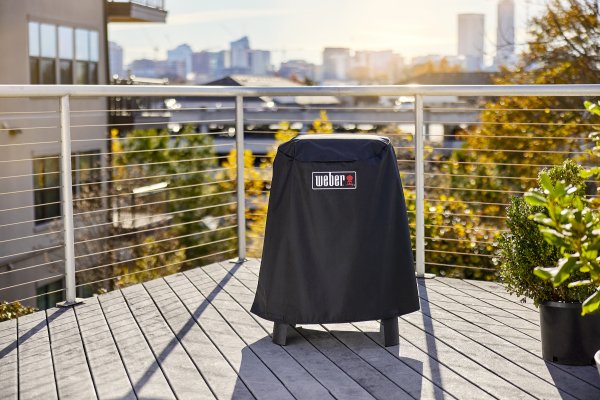 Weber Abdeckhaube Premium für Lumin mit Stand und Lumin Compact mit Stand