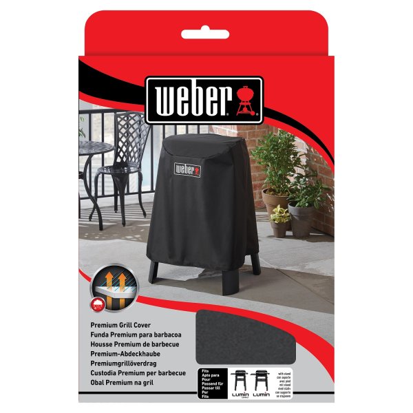 Weber Abdeckhaube Premium für Lumin mit Stand und Lumin Compact mit Stand