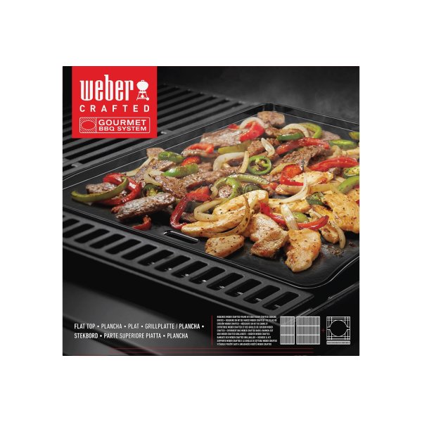 Weber CRAFTED Grillplatte/Plancha - GBS