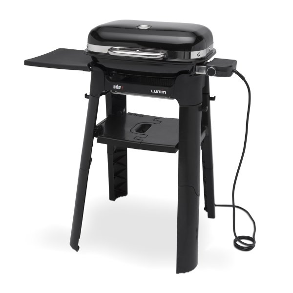 Weber Elektrogrill Lumin Compact mit Stand Black