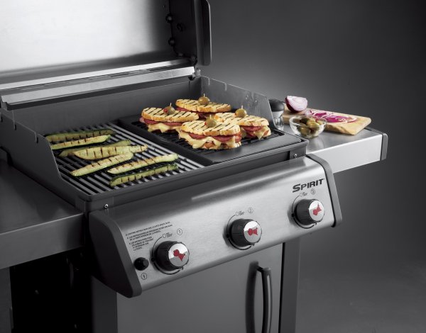 Weber Gusseiserne Wendeplatte für Spirit 300 Serie