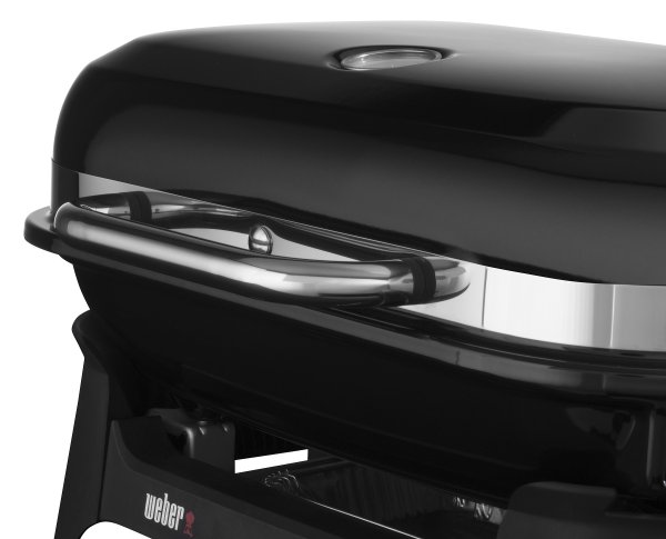 Weber Elektrogrill Lumin mit Stand Black