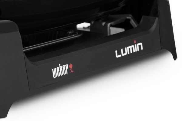 Weber Elektrogrill Lumin mit Stand Black