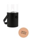 Cosi Fires - Cosiscoop Original Gaslaterne schwarz (mit Tragegriff)